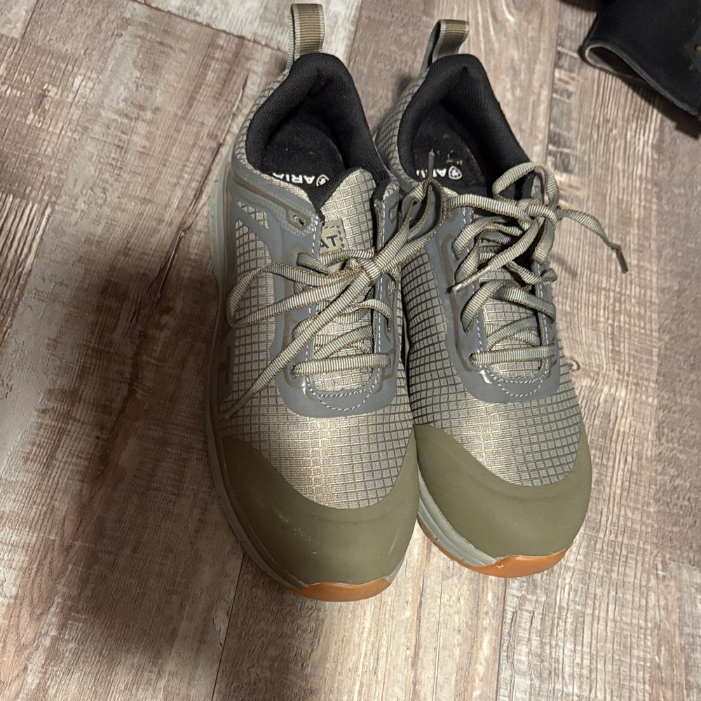 Ariat Olive and Gray Athletic Shoes